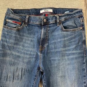 Tommy Hilfiger Straight-Fit Stretch Jeans 34/34